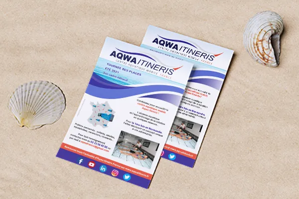flyer des plages