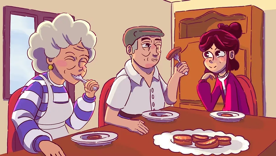 pile pele grand parents